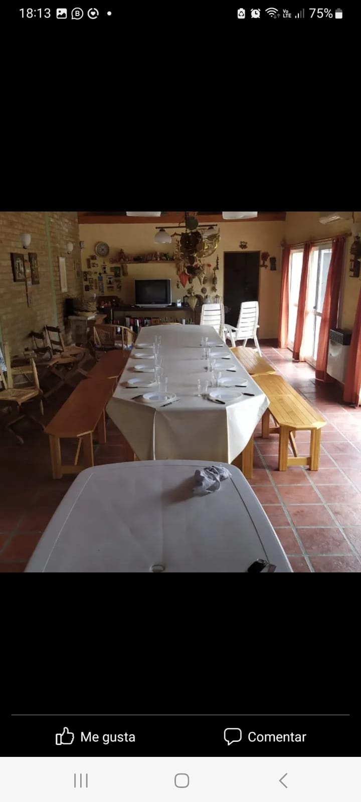 1 dormitorio · 2 baños · quincho integrado para 40 personas · parque con piscina · 1000 aprox de terreno - foto 4