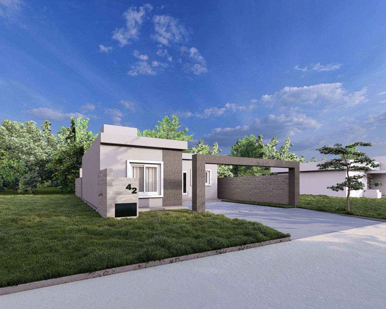 Casa a estrenar · 2 dormitorios · baño · cocina integrada al estar comedor · patio · espacio para cochera doble · escritura · lote 10x20 · superf.cubierta 63m2 - foto 3